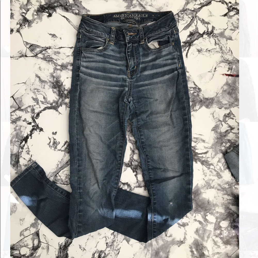 AEO: Skinny Stretch Jeans
